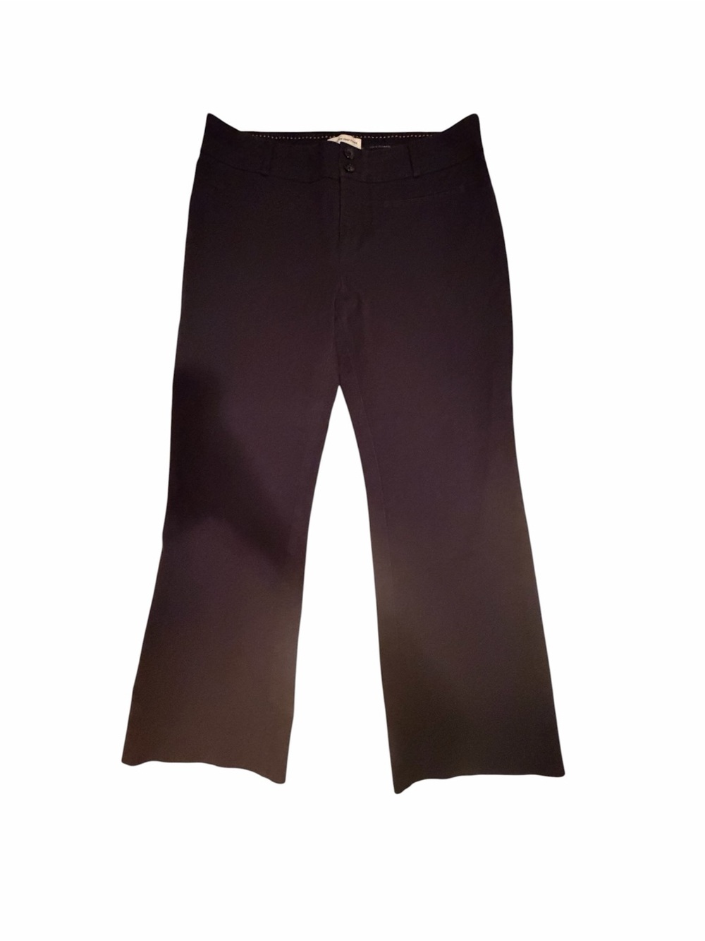 Anthropologie Black Flare Wide-Leg Jeans